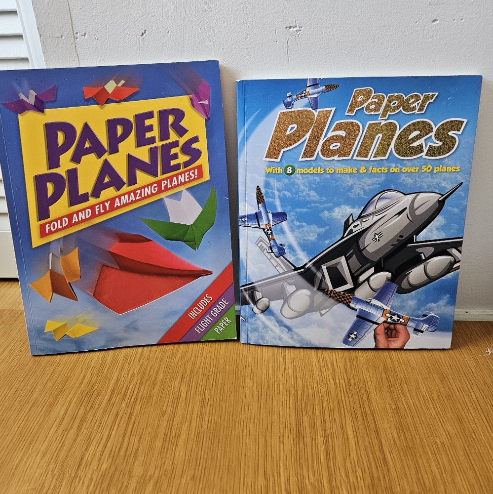 Paper Planes Fold and Fly Set Of 2